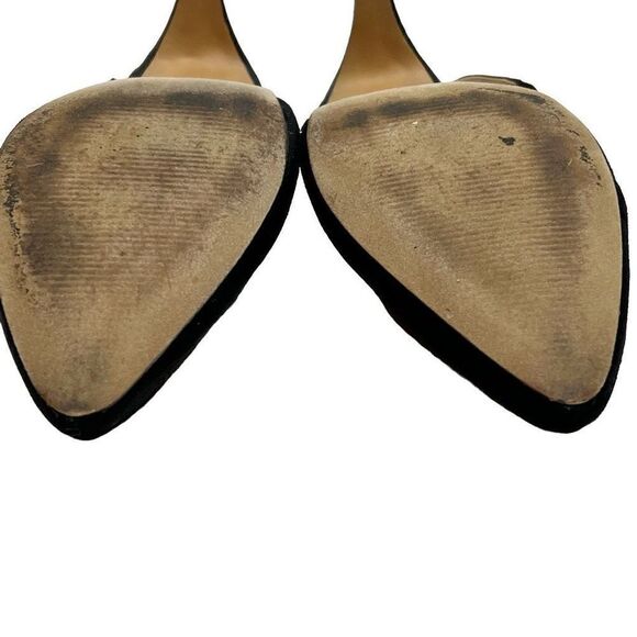 Coach and Four black Letti -CF sling back heels size 6.5 - Picture 13 of 16